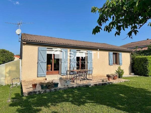 MURET - Charmante maison T3 sur une parcelle de 701 m2, idéalement située !