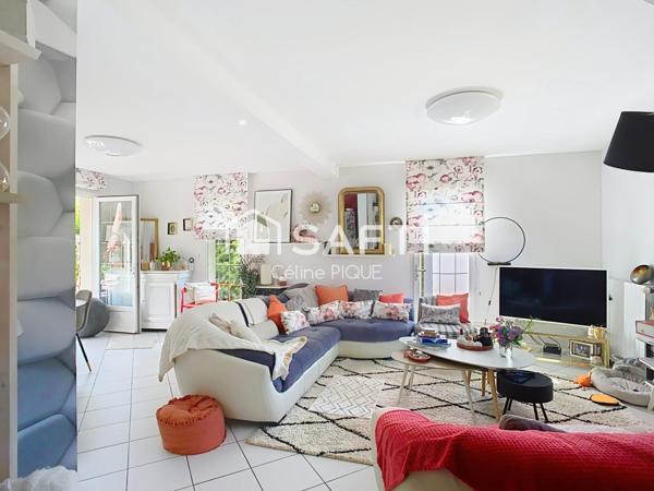 Maison 5 pièces avec jardin et garage dans bel environnement