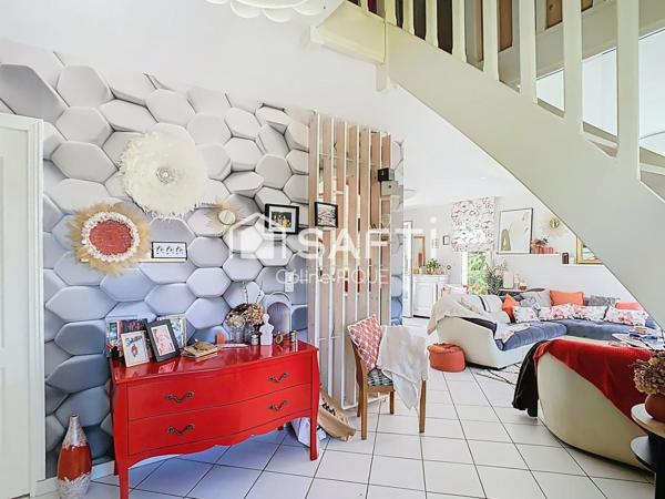 Maison 5 pièces avec jardin et garage dans bel environnement