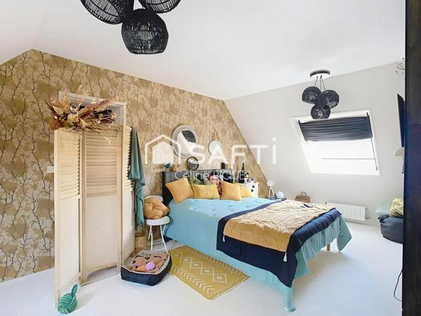 Maison 5 pièces avec jardin et garage dans bel environnement