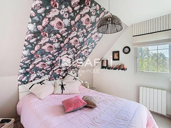 Maison 5 pièces avec jardin et garage dans bel environnement