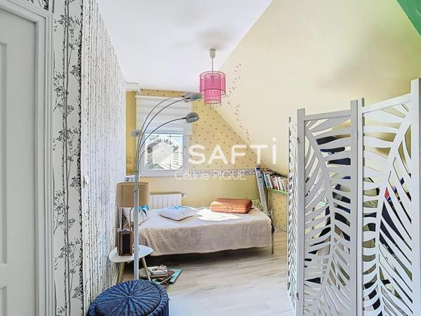 Maison 5 pièces avec jardin et garage dans bel environnement