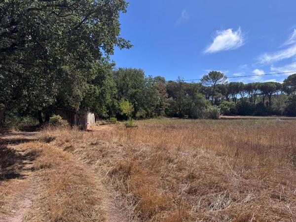 Propriété  Agricole Le Muy  avec construction de 27m² a usage de hangar