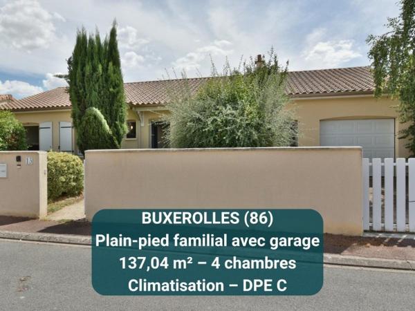 Vente / Maison T6 à Buxerolles (86180)