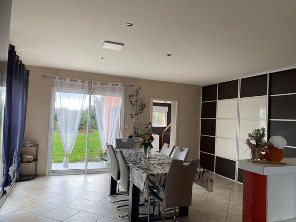 Maison de plain pied de 116m², 4 chambres sur un terrain de 1200m² à Clazay