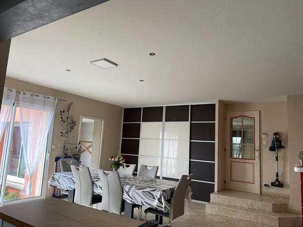 Maison de plain pied de 116m², 4 chambres sur un terrain de 1200m² à Clazay