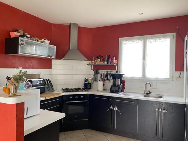 Maison de plain pied de 116m², 4 chambres sur un terrain de 1200m² à Clazay