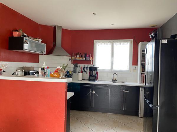 Maison de plain pied de 116m², 4 chambres sur un terrain de 1200m² à Clazay