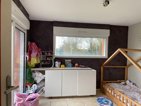 Maison de plain pied de 116m², 4 chambres sur un terrain de 1200m² à Clazay