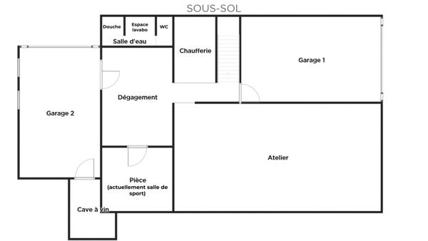 Maison de plain-pied à vendre - 6 pièces - 134 m² habitables (253 m² total) - Terrain 1098 m² - VALSERHONE (01)