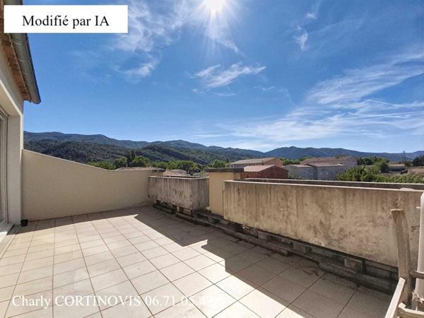 À vendre - T2 de 39 m² avec grande TERRASSE et GARAGE