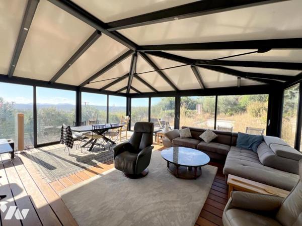 FAYENCE. Adrech du Peyron - Propriété avec maison de 185m², dépendance T2 de 39m² et piscine.