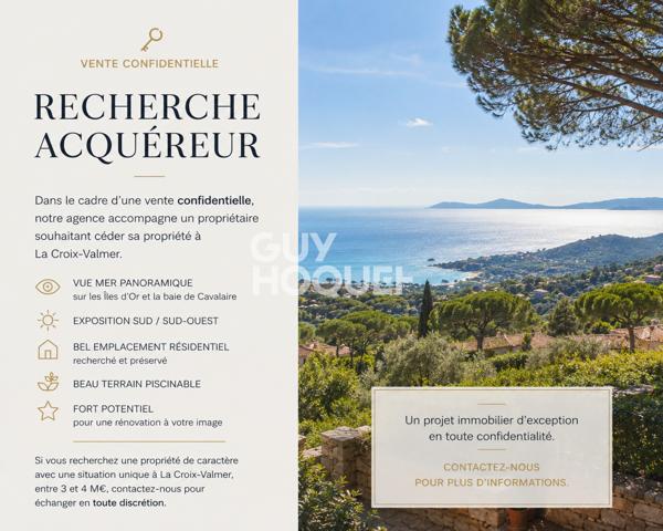 RECHERCHE ACQUEREUR VENTE CONFIDENTIELLE