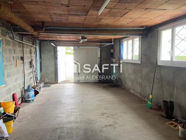 Pavillon sur sous-sol et terrain constructible