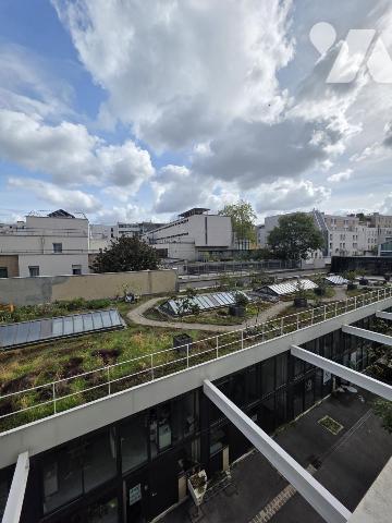 75013 - STUDIO 29 m² – CALME SUR JARDIN – ASCENSEUR – IDÉAL INVESTISSEMENT LOCATIF