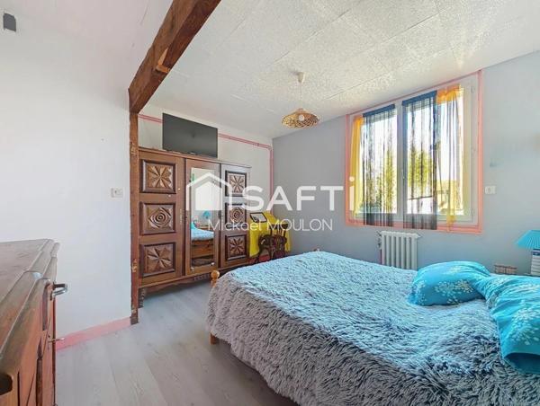 maison T5 - 4 chambres - 118m² - garage et piscine