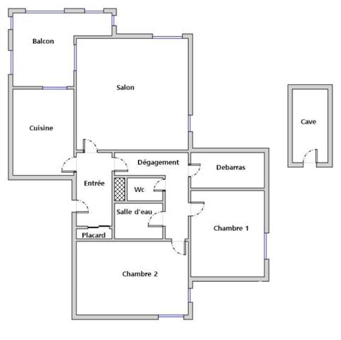 Appartement à vendre 3 pièces 68 m² Brest