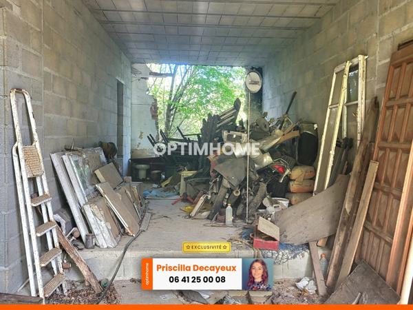 Ensemble immobilier à rénover - 2 maisons individuelles - terrain 640m² - 15 000€