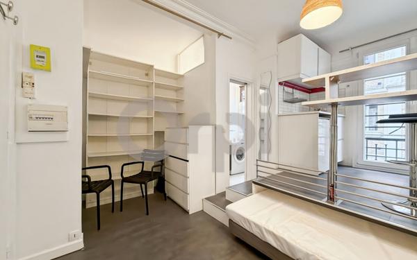 Appartement à louer    1 pièce • 17,91 m2 Paris 17