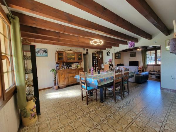 Ensemble avec 1280 m² de hangars sur 3 ha – fort potentiel professionnel