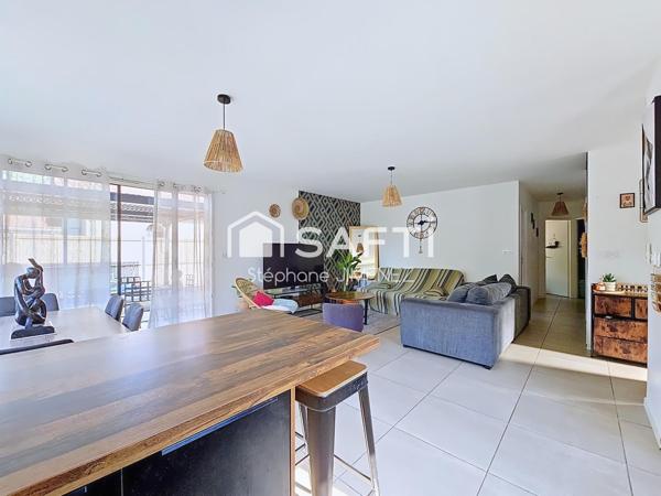 Maison de 2020. 90 m² sur parcelle de 425 m²