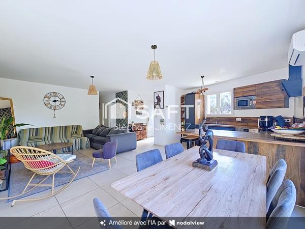 Maison de 2020. 90 m² sur parcelle de 425 m²