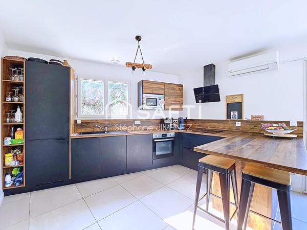 Maison de 2020. 90 m² sur parcelle de 425 m²