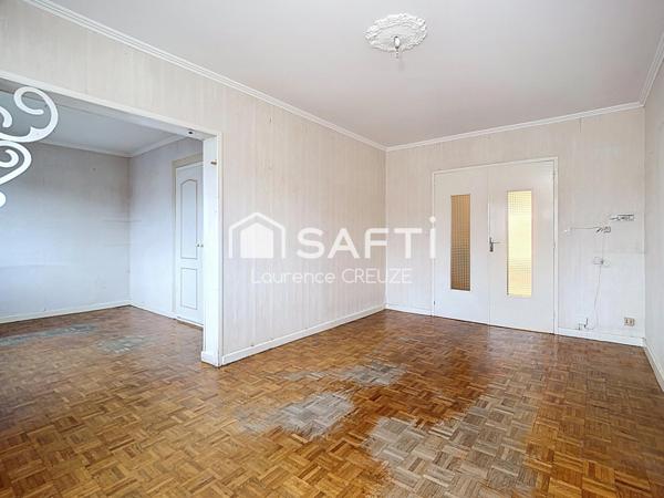 Appartement Baume les Dames 71m², double séjour, 2 chambres