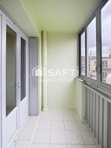 Appartement Baume les Dames 71m², double séjour, 2 chambres