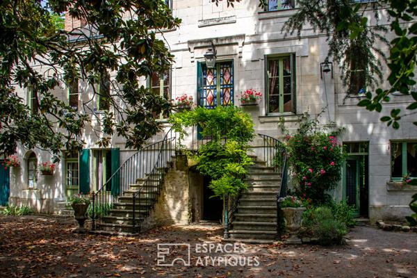Maison de maître et son parc arboré en coeur de ville