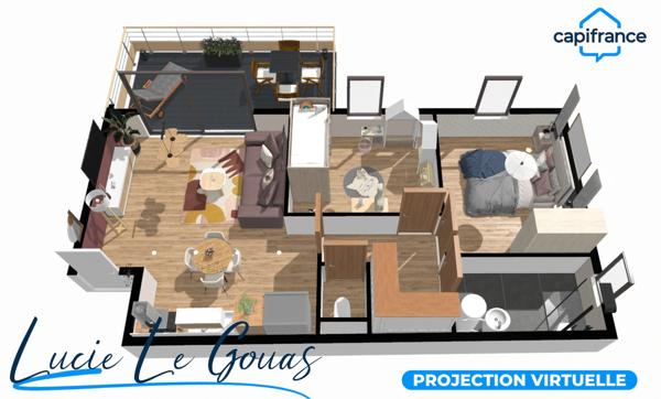 Appartement T3 neuf - VEFA à vendre - Villerupt