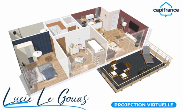 Appartement T3 neuf - VEFA à vendre - Villerupt