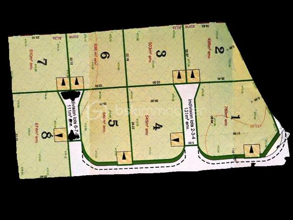 Lotissement de 8 520 m²