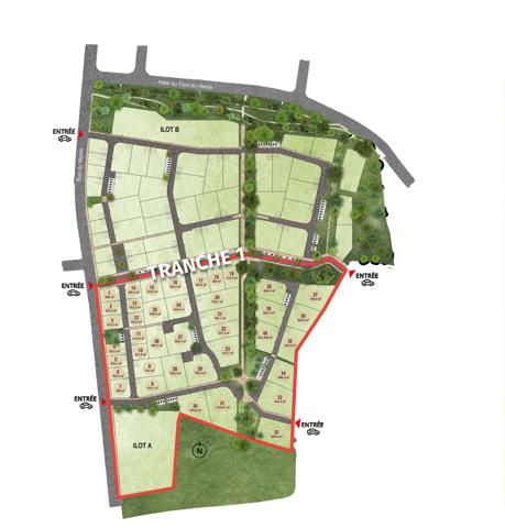 Terrain à vendre 696 m² Bonchamp-lès-Laval