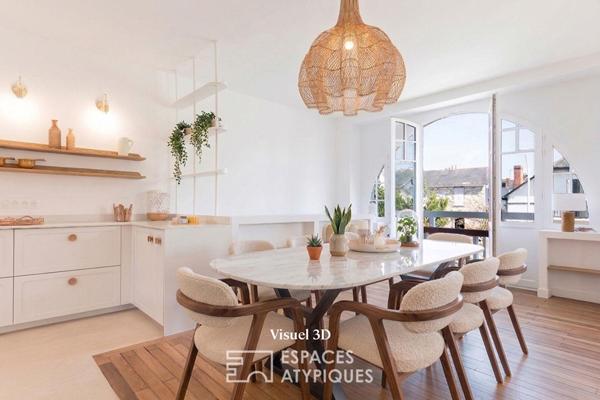 L’élégance d’une villa, le confort d’un triplex au coeur de Benoît