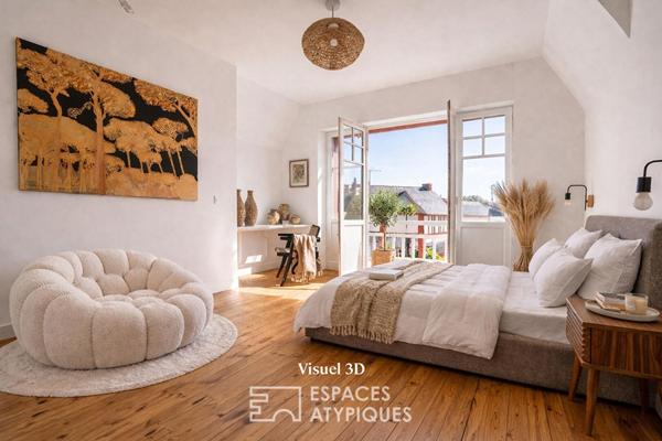 L’élégance d’une villa, le confort d’un triplex au coeur de Benoît