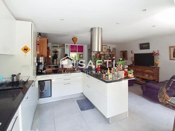 appartement 5 pièces en rez-de-jardin