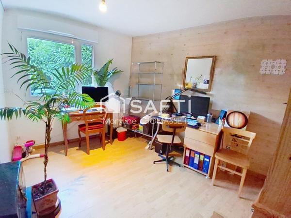 appartement 5 pièces en rez-de-jardin