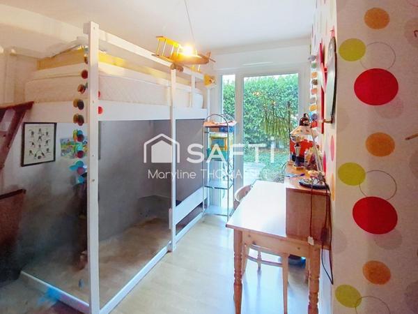 appartement 5 pièces en rez-de-jardin