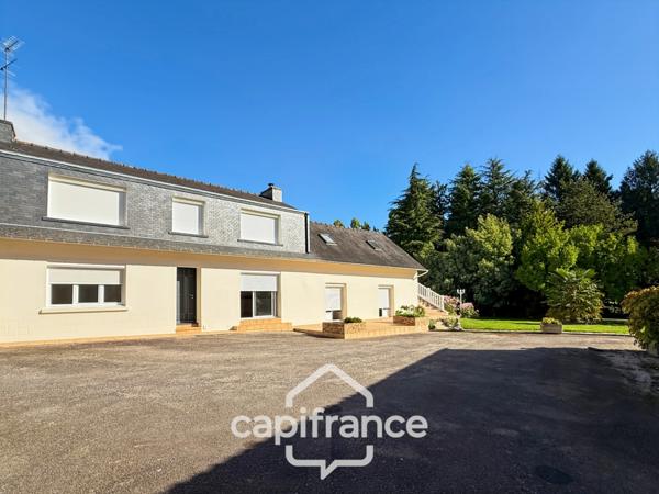 Maison à vendre 9 pièces LE SOURN (56300) Propriété rénovée – Vie paisible et multiples possibilités à deux pas de Pontivy