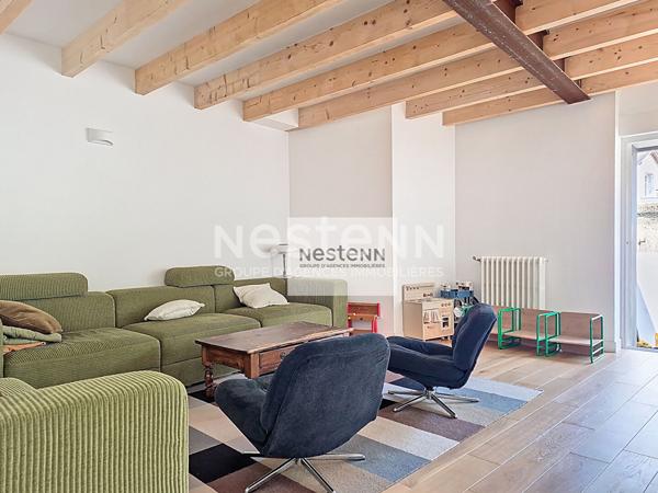 SOUS COMPROMIS, trop tard : Saint Avertin charmante maison rénovée avec 3 chambres et un bureau