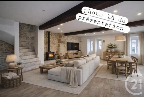 Maison à vendre  5 pièces - 135 m 2   AUXEY DURESSES  - 21