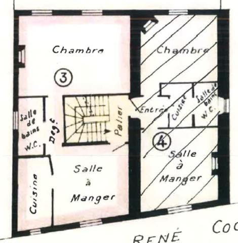 Appartement 2 pièce(s) 1 chambre(s) 41 m²