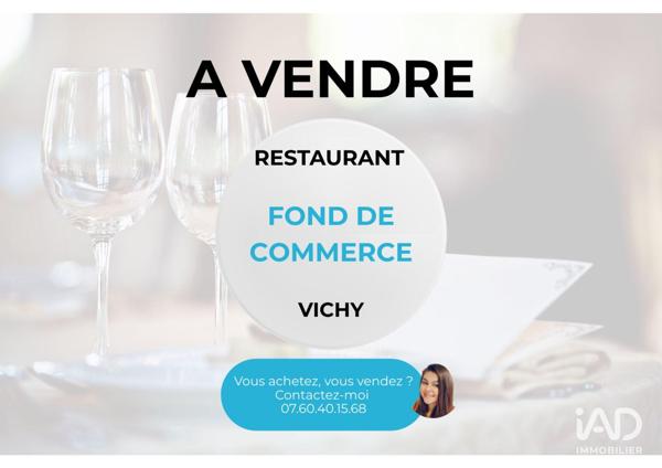 Restaurant à vendre 90 m² Vichy