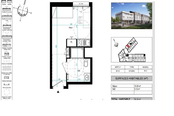 A vendre T1 au Sud d'ANGERS
