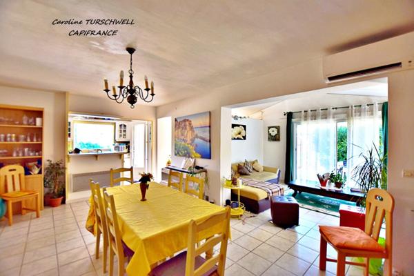 CAVALAIRE SUR MER (83) - PROPRIETE UNE MAISON DE 205 M² (EN 2 APPARTEMENTS) + T2 DE 33 M² - PISCINE AU SEL - TERRAIN DE 1500 M² CLOS ET PAYSAGE -