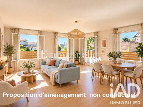 Appartement à vendre 4 pièces 91 m² Deuil-la-Barre
