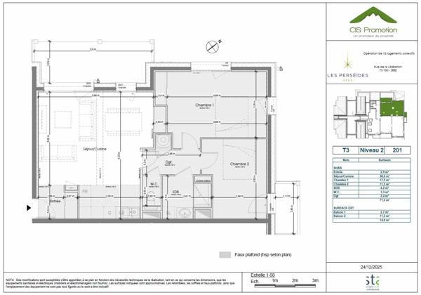 Appartement à vendre à Séez (73700)