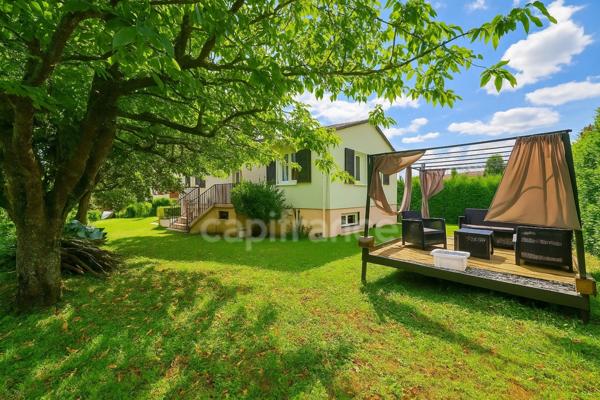 Maison 103 M2, 2 chambres, jardin 806M2, sous-sol total garage 2 voitures