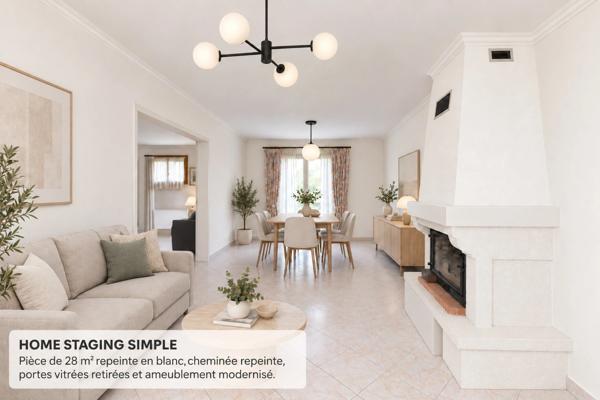 Maison à vendre 4 pièces 2 chambres au RDC -Sous-sol total à Morsang sur Orge - Terrain 368m²